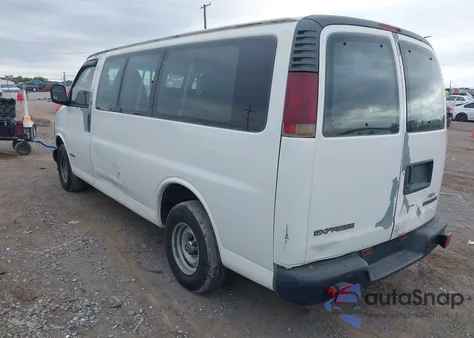 2001 Chevrolet Express из США, поврежденный, VIN 1GNFG15W211209316